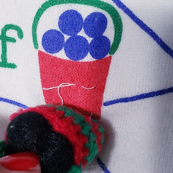 Vtg 90s Frosty the Snowman Crewneck Sweatshirt Christmas Sweater - Picture 9 of 12